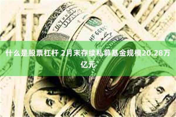 什么是股票杠杆 2月末存续私募基金规模20.28万亿元