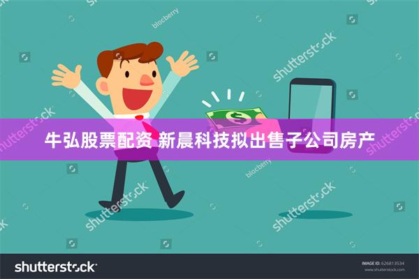 牛弘股票配资 新晨科技拟出售子公司房产