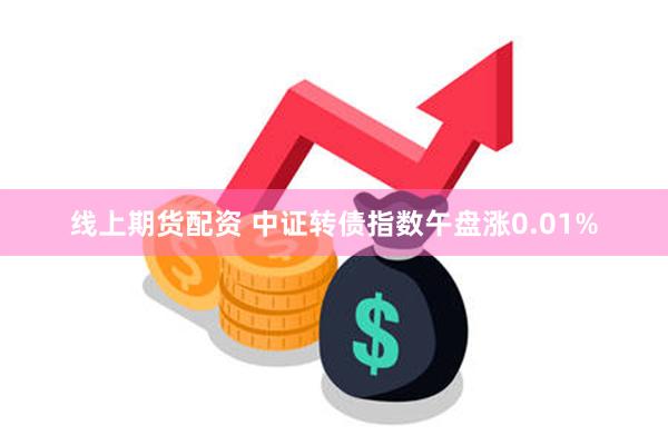 线上期货配资 中证转债指数午盘涨0.01%