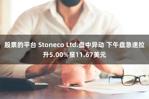 股票的平台 Stoneco Ltd.盘中异动 下午盘急速拉升5.00%报11.67美元