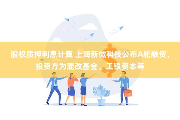 股权质押利息计算 上海新微科技公布A轮融资，投资方为混改基金、工银资本等