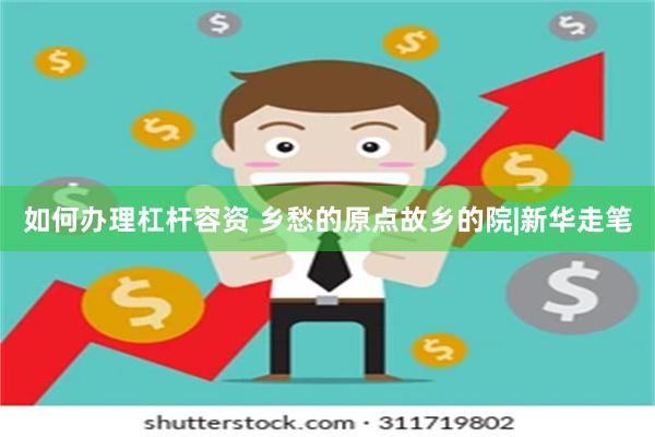 如何办理杠杆容资 乡愁的原点故乡的院|新华走笔